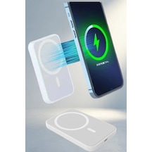 Magsafe Uyumlu 5000 Mah Kablosuz Şarj Powerbank