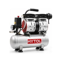 Mytol Ews06 6 Litre 0,75 Hp Yağsız Sessiz Hava Kompresörü 8 Bar