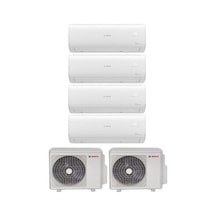 Bosch Multi Split İnverter Klima 84000 Btu Dış 42+42 + 4 İç Ünite 18000 + 18000 + 24000 + 24000 Btu