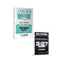 Yediiklim 2027 Ales Master Sözel Yetenek Yaprak Test+ Evp Akademi Paragraf