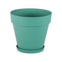 Omnipazar So-ys04 Yalı Saksı Tabaklı 6 Lt No 4 Yeşil 18008