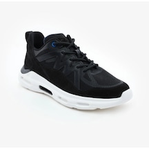 Greyder 18400 Siyah Hakiki Deri Erkek Sneaker Spor Ayakkabı Siyah