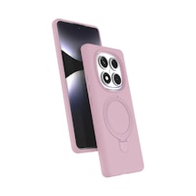 Newface - 179 - Xiaomi Redmi Note 14 Pro 5g Regal Magsafe Standlı Kapak - - Novapazr - Açık Pembe Diğer
