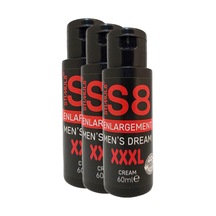 Stımul8 S8 Erkeklere Özeı 3 Adet Xxxlbüyütücü 60 Ml Krem En Boy Ebat Kremi