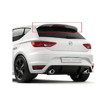 Seat Leon Mk3 Bagaj Üstü Spoiler Abs Plastik Taiwan