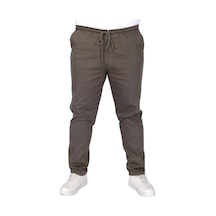 Mode Xl Büyük Beden Erkek Pantolon Gabardin Düz Paça Jogger Everest 21929 Haki Haki