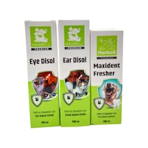 Nanbell Köpekler İçin Göz Ağız Ve Kulak Sağlık Paketi 3'lü Set