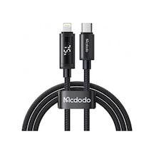 Ca-7990 Type-c To Lıghtnıng 36w Çift Led Ekranlı Kablo