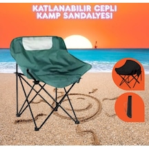 Cazibiz Katlanabilir-cepli-taşıma Çantalı Kamp Sandalyesi 45x45x68 Cm-448205 Çok Renkli