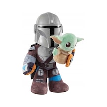 Star Wars Mandalorian Sesli Peluş Figür Mtl-hnt52