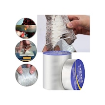 10m Anti Sızıntı Su Geçirmez Bant Çatı Sızdırmaz Yüksek Sıcaklık Dayanımı Borular Duvar Kaçak Etiket Süper Yapışkanlı Kanal Sabitleme Bandı 5cm 1m