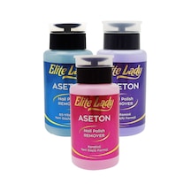 Elite Lady B5 Vitaminli + E Vitaminli + Keratin Aseton Pompalı 3 x 200 ML