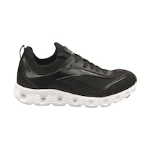 Taşçı Ayakkabı Kadın Sneaker Triko Lastikli Çorap Model Ortopedik Poli Taban Günlük Spor Ayakkabı Flet 365z Siyah