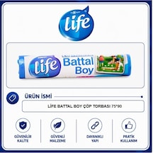 Life Battal Boy Çöp Torbası 10'lu 25'li Paket
