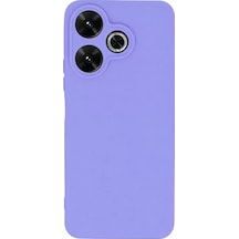Newface Xiaomi Redmi 13 4g Kılıf First Silikon - Lila