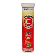 Wellcare Vitamin C 1000 mg Selenyum 55 mcg 15 Efervesan Tablet