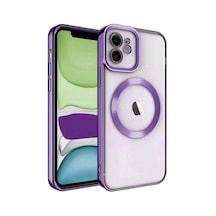 Apple iPhone Uyumlu 11 Kılıf Kross Magneticsafe Kapak - Mor Bzsxx00 1