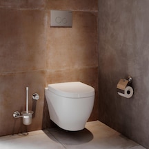 Creavit Mare Beyaz Kanalsız Asma Klozet Ma321, Creavit Mare Pera Duroplast Yavaş Kapak Beyaz