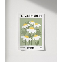 Çerçevesiz Poster Paris'in Neşeli Papatyaları