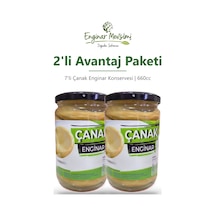 7 Li Çanak Enginar Konservesi 660cc 2'li Avantaj Paketi