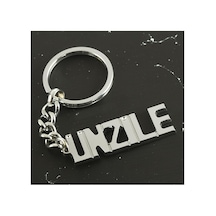 Ünzile İsimli Anahtarlık Krem