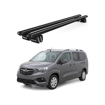 Pençe Opel Combo 2019 Ve Sonrası Uyumlu Siyah Ara Atkı 135cm Port Bagaj Tavan Barı