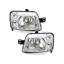 Fiat Panda Sağ Sol Ön Far Takımı 2009-2012 Motorlu