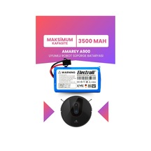 Amarey A900 Uyumlu Batarya Maksimum Kapasite 3500mah Pil Akıllı Robot Süpürge Bataryası