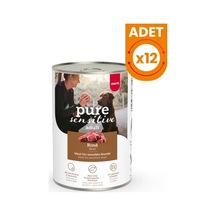 Mera Pure Sensitive Adult Biftekli Yetişkin Köpek Konservesi 12 Adet 400 Gr