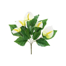 Yapay Antoryum Demeti Beyaz 45 Cm-10018