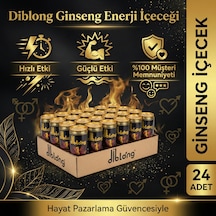 Diblong Ginsengli +18 Performans Enerji İçeceği - 24 Adet Dev Avantaj Paketi Gizli Gönderim