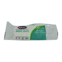 Torbası Mini Boy 40x50cm 70gr 12mikron 10lt Şeffaf Rulo 40 Adet