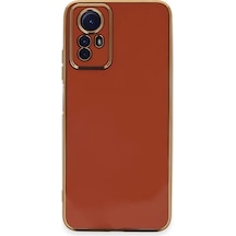 Newface Xiaomi Redmi Note 12s Kılıf Volet Silikon - Kırmızı