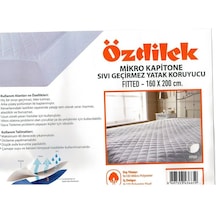 Özdilek 160X200 Fitted Sıvı Geçirmez Çift Kişilik Alez