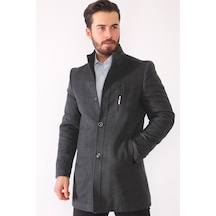 Plt8386 Dewberry Erkek Palto-füme Füme