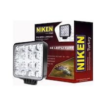 Niken Nıken 16 Ledli Kare Çalışma Lambası