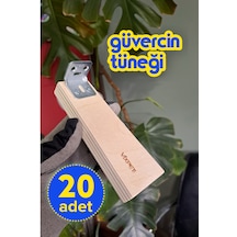 Vixpet Skynest Ahşap Güvercin Tüneği 14 cm 20 Adet Bekar Tüneği | Ahşap Tünek | Dinlenme Tüneği