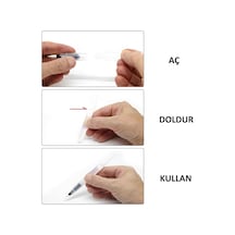 Su Hazneli Sulu Boya Fırçası 6'lı Paket