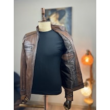 Always Leather Usta İşi Özel Dikim %100 Hakiki Deri 1803340026 Siyah