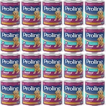 Pro Line Dana Etli Yetişkin Köpek Konservesi 20 x 395 G