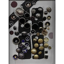 Polyester Taşlı Dügme 30 Boy 16 Mm 8 Adet