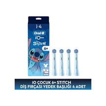 Oral-b Io Çocuk 6+ Stitch Diş Fırçası Yedek Başlığı 4 Adet