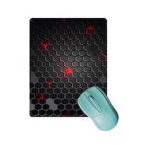Sonictouch Siyah Petek Desenli Kaydırmaz Gaming Oyuncu Masaüstü Dikişsiz Mouse Pad/ped Mouse Altlığ