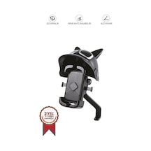 Torima Siyah JX-047 Kedili Motorsiklet ve Bisiklet Telefon Tutucu