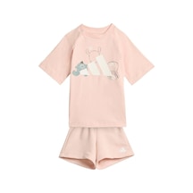 Adidas I Trnstr T Set Çocuk Takım Ke0757 Pembe