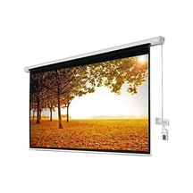 Xbright Be-240 240x200 Cm Cam Tozlu Motorlu Uzaktan Kumandalı Projeksiyon Perdesi