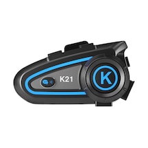 K21 Motosiklet Kask Interkom Rgb Işıklı