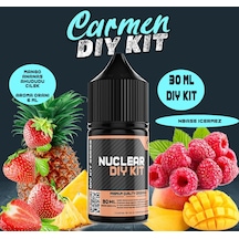 Nuclear 30 Ml Dıy Kit Carmen Gıda Aroması 6 Ml Aroma İçerir