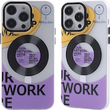 Apple Uyumlu iPhone 12 Pro Max Kılıf Apollo Magneticsafe Desenli Kapak Desen 13/