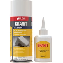 Elkay Granit Profesyonel Hızlı Yapıştırıcı 200 ML Şeffaf